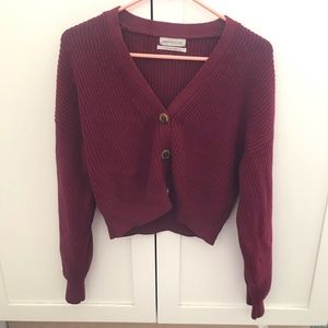 Cropped Cardigan